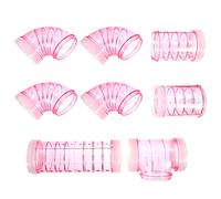 CORHAD Hamster Cage External Plastic Maze Tube Pink DIY for Rat, Hamster Tunnels, Outside the Cage