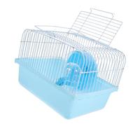 CORHAD Hamster Cage Travel Carry Spacious for Hamsters Chinchillas Small Animals Multifunctional Design for Eating Sleeping Playing Safe Materials