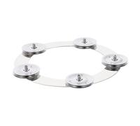 CORHAD Hi-hat Cymbal Bell for Drummers Sturdy Low Volume Drum Cymbal Silver Compact Drum Accessory