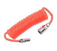 CORHAD High-Pressure Pu Spiral Hose Flexible Coil Spring for Industrial Air Compressor and Air Pump Use