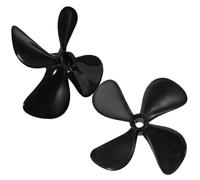 CORHAD High-strength Plastic Rc Boat Propeller with Bore for Simulation Fishing Cargo and Bait Boats Material Clockwise and Counterclockwise Blades for Easy Installation