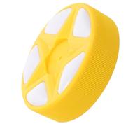 CORHAD High Visibility Roller Hockey Puck Yellow Official and Weight Regulation Compliant Training Ball for Indoor Outdoor Street Hockey Practice Suitable for All Ages