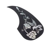 CORHAD Hummingbird Pattern Guitar Pickguard Sticker Plastic Anti-scratching Plate Strum Baffle for Electric Guitars Sturdy Protective Board