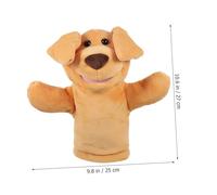 CORHAD Interactive Plush Dog Hand Puppet for Soft Storytelling Animal Plaything Enhances Motor Skills and Communication Easy to Use Hand Puppet for Boys