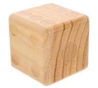 CORHAD Large Wooden Dice for Outdoor Party Games for Lawn Events Family Gatherings and Weddings Lightweight and Easy to Carry