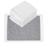 CORHAD Leakproof Pet Urine Pad and Cage Lining 100pcs Lightweight Non-woven Cloth Pee Mat Can Cut or Fold to Fit Cage with Odour Control for Bunny and Small Pets for Bunny Training