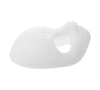 CORHAD Lightweight Blank Fursuit Head Base Mask for DIY Cosplay Accessory Unpainted White Animal Costume Skull for Halloween Masquerade Party Easy to Paint and Modify Comfortable Wear for