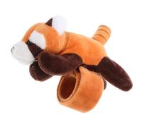 CORHAD Little Raccoon Plush Slap Bracelet Soft Cartoon Wrist Snap Band Decorative Animal Wristband Lightweight Compact for Party Favors