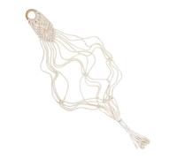 CORHAD Macrame Woven Ukulele Hanger Wall Decoration and Ukulele Storage Made of Cotton Linen, Simple and Elegant Design Suitable for Wall Or Garden Music Instrument Accessories
