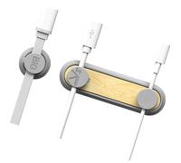 CORHAD Magnetic Cable Organizer Clips with Strong Magnet Force, Wood and Plastic Material, Cord Management for Desktop and Office Use, Stylish and Elegant Design to Keep Cables Tidy