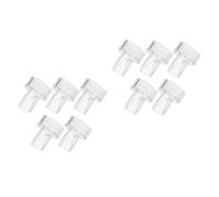 CORHAD Manual Breast Pump Duckbill Valves Silicone Backflow Preventer Compatible with 22mm Diameter Pumps 10 Pieces for Women