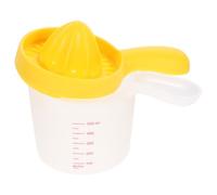 CORHAD Manual Citrus Juicer Hand Press Squeezer with Scale Design and Pp Material, Easy to Use Fruit Squeezing Device for Kitchen Use with Mango and Orange Compatibility