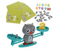 CORHAD Math Educational Balance for Abs Plastic Counting and Calculation Game Enhances Memory Eye-hand Coordination and Cognitive Skills for Boys and Learning