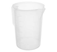 CORHAD Measuring Cup and Graduated Surface Large Capacity 3000ml with Anti-Scald Handle Plastic Oil Accessory for Kitchen and Workshop Use