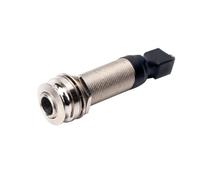 CORHAD Metal Guitar Pickup Endpin Jack Socket Replacement for Acoustic Guitar Ukulele Built in Pickup Assembly High Sensitivity Noise Reducing End Pin Jack