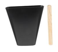 CORHAD Metal Percussion Cowbell with Wooden Stick for Early Education Loud Sound Musical Instrument Accessory for Drum Kit and Party Events