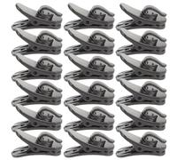 CORHAD Mic Clip Free Your Hands for Performances and Speeches 20pcs Lapel Tie Clip Made of Sturdy Abs Material with Reliable Microphone Holders