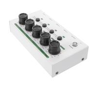 CORHAD Mini Audio Mixer 4-Channel, Professional Stereo Mixing Console for Podcasting, Live Streaming, Recording, Guitar, Microphone, Karaoke, Home Studio