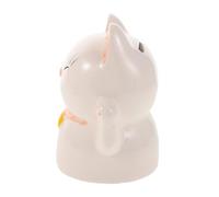 CORHAD Mini Ceramic Lucky Cat Piggy Bank for Boys Handpainted Porcelain Coin Jar Money Box with Traditional Maneki Small Decorative Savings Container for Birthday Christmas Party