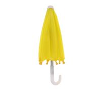 CORHAD Mini Doll House Umbrella Small Rain Parasol for Doll Accessories Lightweight Decorative Miniature Rain Gear for Pretend Play