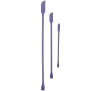 CORHAD Mini Silicone Spatula Set Built to Last and Resistant to Break 3pcs for Cosmetics with Double-ended Design for Skincare Routine and On-the-go Use