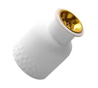 CORHAD Modern Simple White Ceramic Cone Incense Burner Aromatherapy Censer for Home Office Yoga Meditation Decor