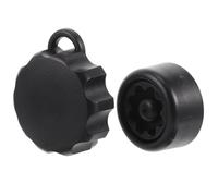 CORHAD Motorcycle Phone Rack Knob Replacement Plastic Key Knob Part with Rotating Knob and M6 Screw for Anti Theft Security