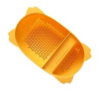 CORHAD Multifunction Saddle Shaped Sink Basket with Smooth Edges Drain Rack for Kitchen Sink Storage and Vegetable Straining Portable Strainer for Fruit Pasta and Leafy