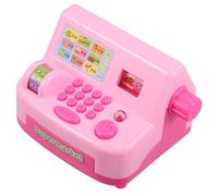 CORHAD Multiplayer Cash Register Pink Mini Simulation Educational Cognitive Cashier Role Play for Boys and Teamwork and Logical Thinking Skills