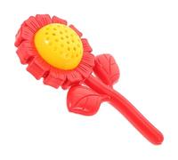 CORHAD Musical Hand Bell for Infants, Jingle Bells for Baby Boys and Girls, Red Plastic Hand Shaker for Early Education and Sensory Development