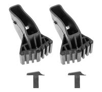 CORHAD Non-Slip Rubber Ladder Feet Covers Black Set of 4 Balanced Easy to Replace Step Ladder Foot Protectors for Stairs