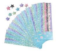 CORHAD Origami Patterns 1360pcs Star Pentagram Creative Paper Folding with Colourful for DIY Crafts and Entertainment for Schools and Handcraft Projects by Teachers