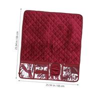 CORHAD Oxford Cloth Sewing Machine Table Mat with Pockets Heavy-Duty Cushion Cover for Overlocker Sewing Machine Storage and Protection