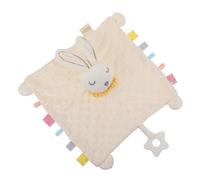 CORHAD Pacifying Towel Rabbit Shape Soft Saliva Cloth Appeasing for Newborns Safe Material with Visual Development Colors