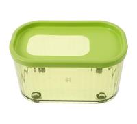 CORHAD Parrot Bath Cube with Smooth Rounded Edges Removable Lid Bird Bathtub for Small Budgerigar Parakeet Cage Bathing Box Summer Water Bath