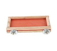 CORHAD Parrot Grinding Board Squirrel Jumping Platform for Pet Birds Rough Frosted for Climbing and Play Exercise Accessory for Parrots and Animals