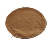 CORHAD Pet Electric Cushion Cover for Cats Chic Round Heating Mat Replacement Cover for Comfort and Warmth Year Round for Napping
