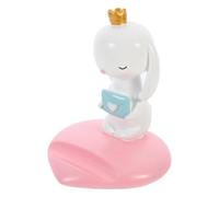 CORHAD Phone Holder Cartoon Desktop White Poly Resin Stand