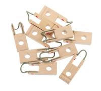 CORHAD Piano Hammer Butt Flange Wooden Line Shaft Bracket 10pcs Player Piano Accessories Replacement Parts for Keyboard Tuning