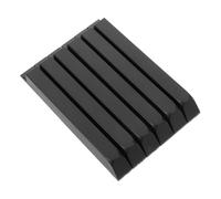 CORHAD Piano Keytops with User Friendly Design 6pcs Glossy Black and Replacement Plastic Keys Easy Installation for Piano Repair and Maintenance Accessories
