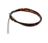 CORHAD Plastic Purfling Strip 2pcs for Acoustic Classical Guitar Binding Brown Plastic Material Convenient Guitar Protection to Prevent Hits and Breakage Suitable for Luthier Tools