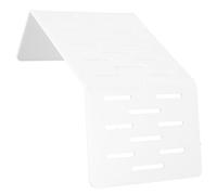 CORHAD Plastic Turtle Basking Platform with Ramp Reptile Tank Accessory for Tortoise Habitat Non-deforming Plastic Floating Dock for Small Turtles to Climb and Rest in Sunlight