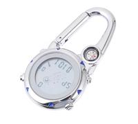 CORHAD Pocket Fob Watch Clip-On Watch with Simple Classical Design Glow in The Dark Feature Accurate Timekeeping During Christmas and Graduation 7.50X3.50X1.00Cm