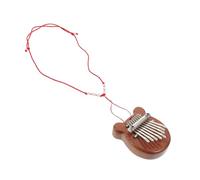 CORHAD Portable 8-note Mini Thumb Piano with Bear Design, Small Adorable Finger Piano in Rosewood, Lightweight Musical Instrument for Travel and Music Supplies in The Uk Random Color