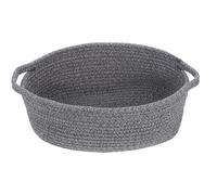 CORHAD Portable Cotton Rope Woven Storage Basket and Blankets with Delicate Design and No Rough Edges, for Nursery Organisation and Camping Use