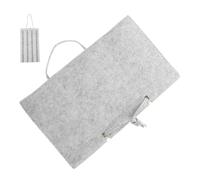 CORHAD Portable Drumstick Hanger Wall-mounted Elastic Loops Storage Bag for Drummers Display Rack at Home Practice
