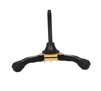CORHAD Portable Foldable Clarinet Stand Durable Metal Tripod Holder for Oboe Flute and Wind Instruments Stable Design for Musicians Easy to Transport and Store