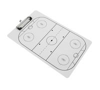 CORHAD Portable Ice Hockey Coaching Board Dry Erase Tactical Clipboard for Coaches with Easy Erase Surface for Training and Strategy Planning