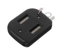 CORHAD Portable Ice Skate Blade Sharpener with Black Sharpening Stone, Compact Handheld Tool for Ice Hockey and Figure Skates Edge Maintenance, Suitable for On-the-go Skating Accessories