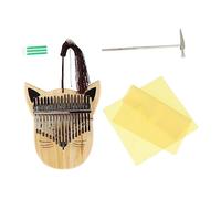 CORHAD Portable Keys Flat Board Thumb Piano Kalimba Finger Piano for Boys and Girls Beginners Kalimba Mbira Musical Instrument for Home Practice